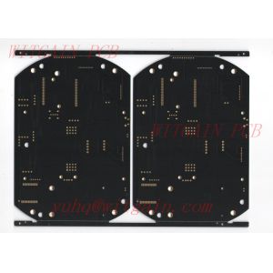 ENIG Dual Layer PCB 4mil Laminate Circuit Board Immersion Gold