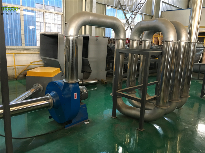 Agricultural Plastic Film Recycling Machine 5000kg/H HDPE Plastic Film Granulator