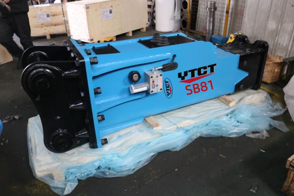 Ytct Silenced Box Type Excavator Rock Breaker Hammer For 1.2-55 Ton Excavators