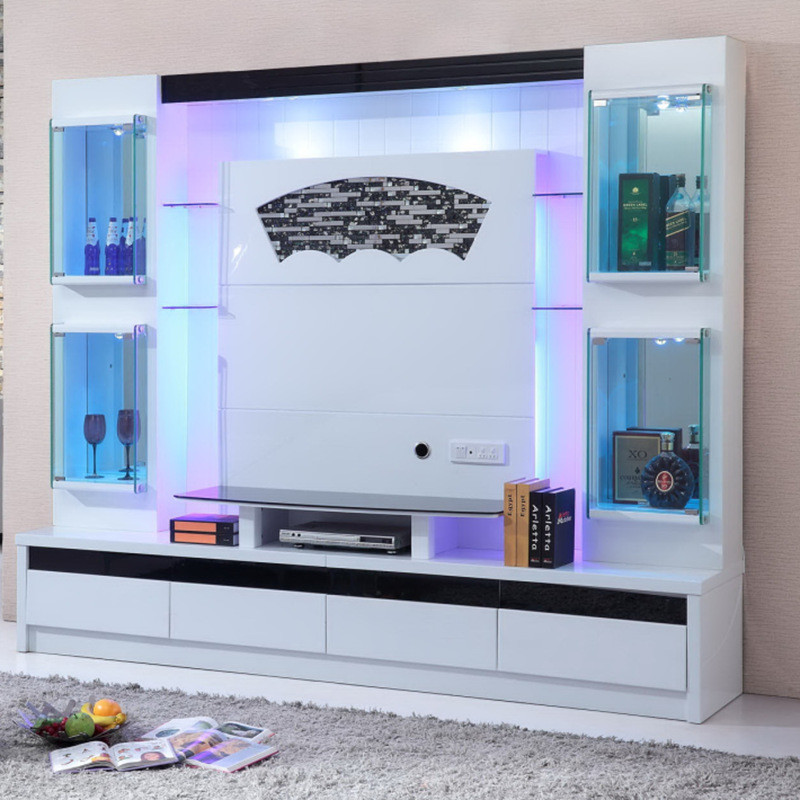 Bedroom Bookshelf TV Cabinet