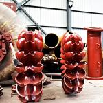 500 Kw Hydro Turbine Generator , Pelton Water Turbine Generator 140m Head