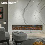 1800mm Flush Mount Electric Fireplace Without Heat Energy