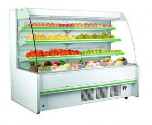 Wholesale Three Shelves Cooler Multideck Open Display Refrigerator R404 / R22 Refrigerant from china suppliers