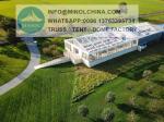 20m Semi Permanent Aluminum Marquee Outdoor Tents For Restaurants