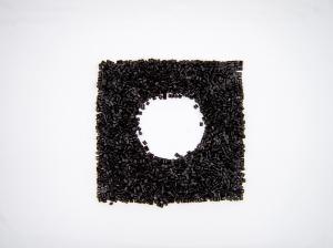 Wholesale Recycled Black PET Granules 1.36-1.42g/Cm3 With Moisture ≤0.2% from china suppliers