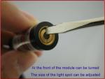 808nm 200mw Dot Infrared Laser Module