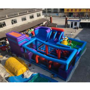 Wholesale Kids N Adults Indoor Inflatable Park With Obstacle Courses Sport Game Inside from china suppliers