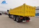 371HP 50T Used HOWO SINO Tipper Truck With New Tire
