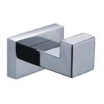 Polishing Stainless Steel Square Toilet Brush Holder solid install