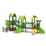 Customized Commercial Theme Park Plastic Slide For Kids Amusement Outdoor
