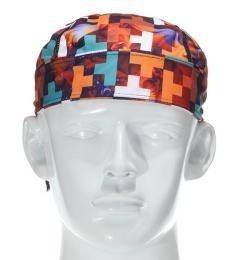 Wholesale Printed Cyclist Pirate Net Fabric Hat from china suppliers