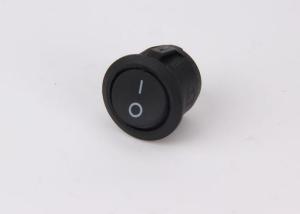 Wholesale 6A ABS Round Rocker Switch Kcd1 - 106 2 Pins Black 50MΩ Contact Resistance from china suppliers