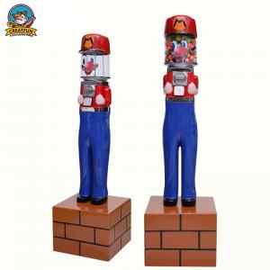 Wholesale Super Mario Bouncy Ball Machine , Fashionable Capsule Vending Machine from china suppliers