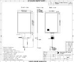 Antidust 800x1280 Capacitive Touch Screen Display Panel 7Inch Antireflective