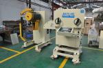 Metal Sheet Straightening Machine , Press Feeding Equipment Leveling Accuracy