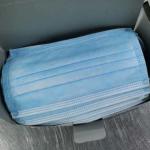 Customized Color 3 Ply Non Woven Face Mask Comforable Adjustable Anti - Bacteria