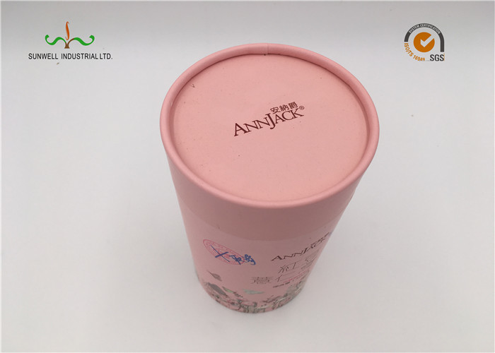 Eco Friendly Deodorant Paper Cardboard Cylinder Tubes Packaging Custom Design