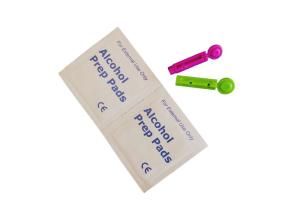 Wholesale Gama Ray Sterilizaton Isopropyl Alcohol Pads 6cm 3cm Single Use from china suppliers