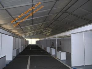 Wholesale Large Exhibition Marquee Aluminum Clear Span Windproof Trade Show Tents 30x60m from china suppliers