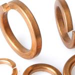 Zinc Plated Corrosion Resistance Washers Spring Washers 3mm-30mm Inner Diameter