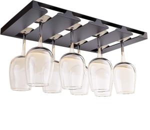 Wholesale Zinc Plating Glass Cup Hanging Holder Metal Hanging Organizer for Bar and Restaurant from china suppliers
