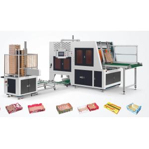 Wholesale Fully Automatic Multifunctional Fruit Box Folding Machine from china suppliers