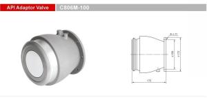 Wholesale Aluminum Alloy API Adaptor Valve for Tanks Getc806m-100 from china suppliers