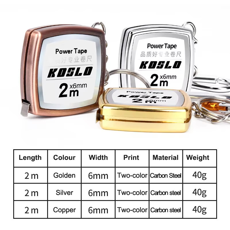 Wintape 2m Expansion Ruler Measuring Tool Woodworking Ruler With Key Chain Construction Tool Measuring Tape