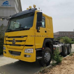 Wholesale SINOTRUK HOWO 70T 6x4 420HP Tractor Truck For haulage from china suppliers