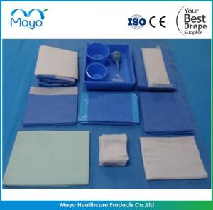 China Gynecological Birth Buttocks Drape Pack Clean Baby Delivery Kit on sale