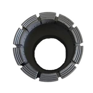 Bw Nw Hw Pw Impregnated Diamond Casing Shoe Bit For Mineral Exploration