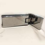 SUS304 Stainless Steel Casting Bathroom Glass Door Hinges High accuracy