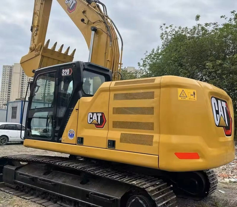22000kgs Second-hand Cate320 Excavator Engine model Cat C7.1 ACERT