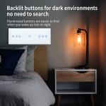 EU Standard 228 9 Gang 470g Touch Sensitive Light Switch Touch Screen Light