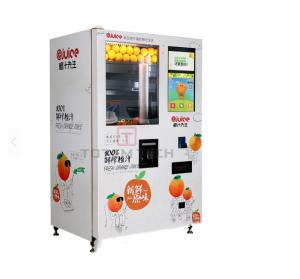 Wholesale TA01 Orange Fresh Juice Vending Machine Automatic Cash Coin Card Payment from china suppliers