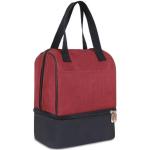 Waterproof Reusable Double Zippers Office School Outdoor Women Men Lunch Bag