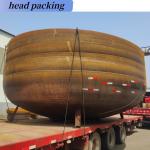 Top- Welding Connection Torispherical Dish Caps Ends for Casting Pressure Vessel