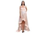 Slip Dress Sweetheart European Style Evening Dresses High Low Style Color