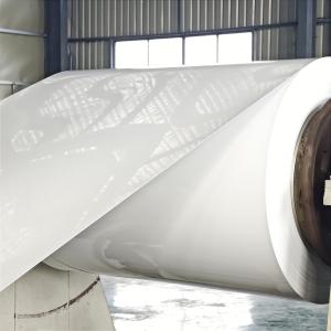 Wholesale Alloy3105 0.022&quot; x 12&quot;inch White / White Color Flshing Roll Colored Coating Aluminum Trim Coil For Aluminum Ribbed from china suppliers