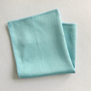 Wholesale 80% polyester 20% polyamide diamond window glasses cleaning towels from china suppliers