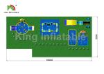 Customized Adults Giant Outdoor Inflatable Water Parks For Amusement Playground