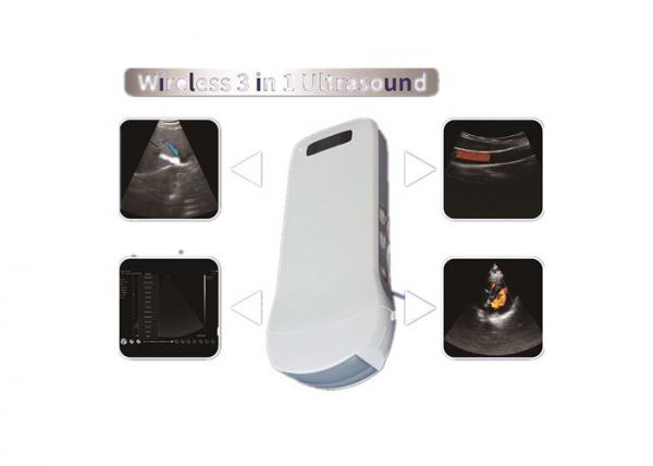 Quality Digital Wireless Handheld Ultrasound Scanner Wifi Connection Cardiac Linear Convex 3 IN 1 Wireless Charging 6 Languages for sale