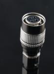 Hirose HR10A-7P-4S Metal Plug Circular Connector Brass Nickel Plating 4 Pin