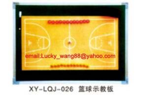 Buried round tube basketball stand -outdoor training type