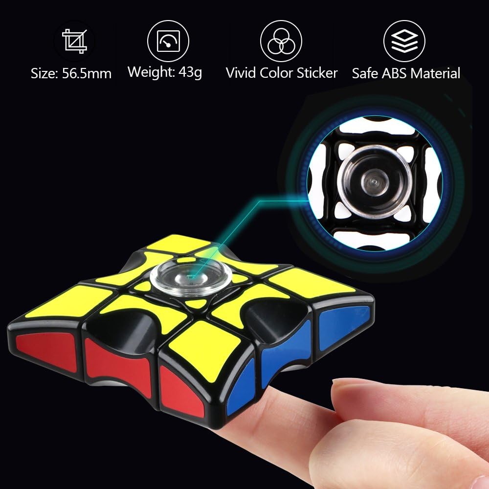 Kids Adults Fidget Spinners Cube 1x3x3 Floppy Cube Puzzle Toys Fingertips Hand Spinner