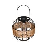 Waterproof Outdoor Rattan Lamp Shades For Balcony Garden Yard