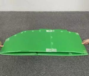 Wholesale Corrugated Polypropylene Hollow Sheet Green Folding Correx Box from china suppliers