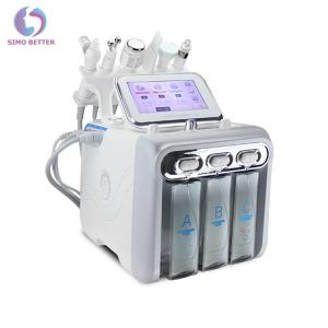 Wholesale 6 In 1 Small Bubble Oxygen Therapy Facial Machine For Water Dermabrasion from china suppliers