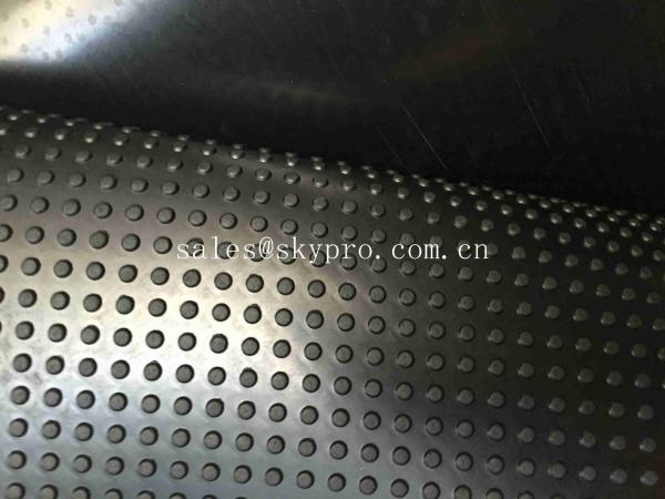 Solid Durable Heavy Duty Bubble Dot Horse Cow Car Rubber Mats For Stables Stall