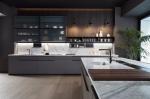 L Shaped Lacquer Kitchen Cabinet Tailored Custom Modern Kitchen Cabinets